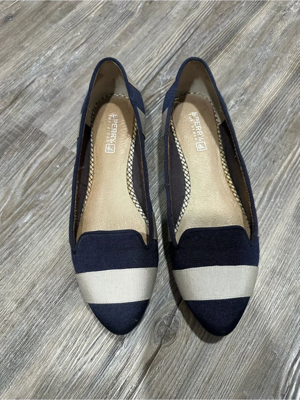 Lot of 3: Kate Spade, Sperry, & Calvin Klein work flats all size 6.5